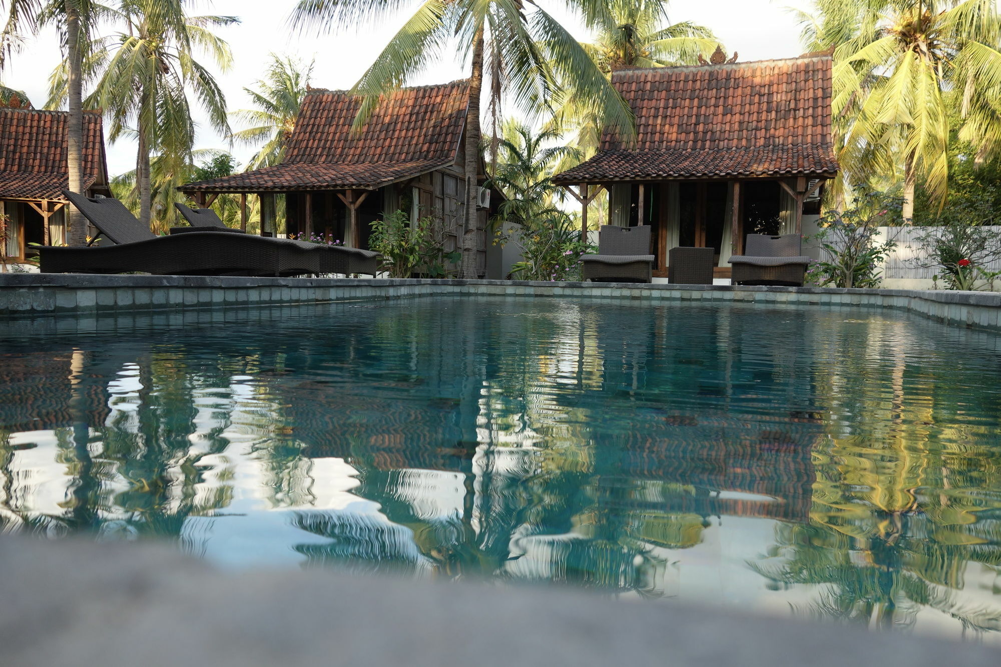 Coconut Garden Resort Gili Trawangan Luaran gambar