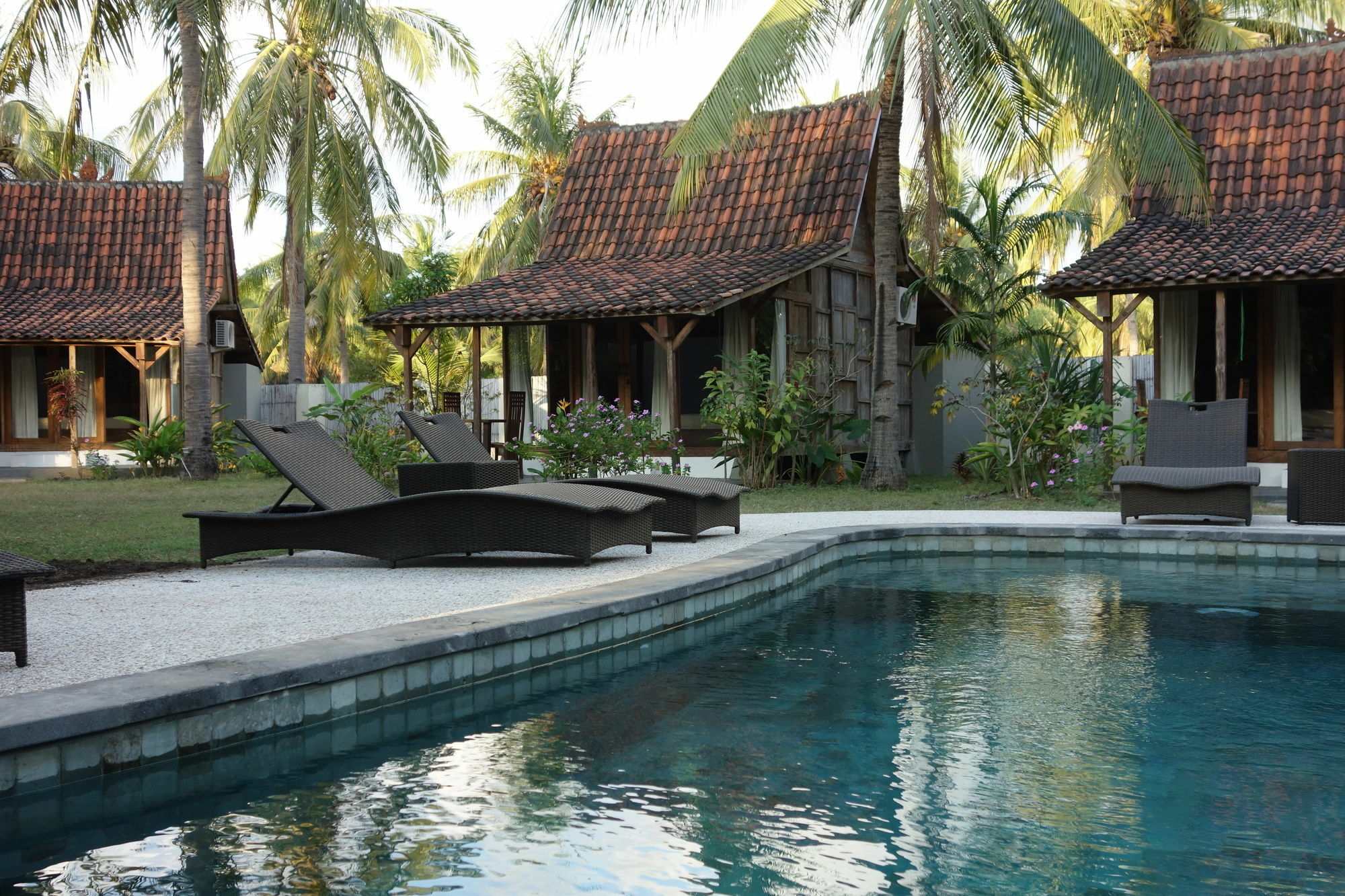 Coconut Garden Resort Gili Trawangan Luaran gambar