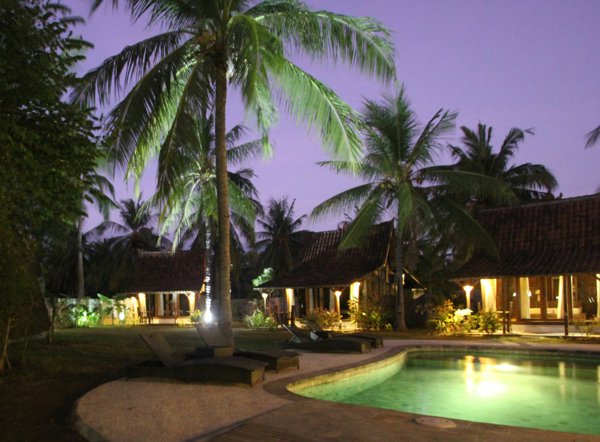 Coconut Garden Resort Gili Trawangan Luaran gambar
